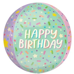 Happy Birthday Ice Cream Party Orbz P