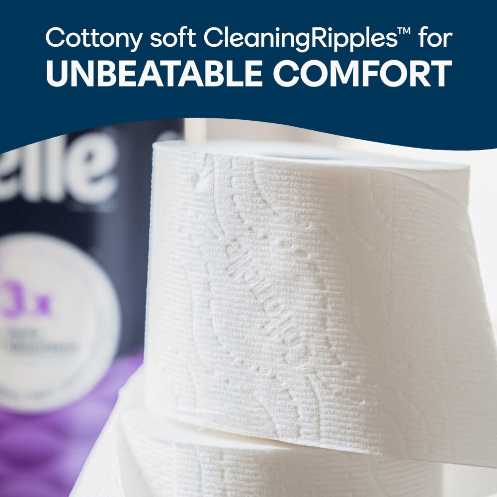 slide 6 of 6, Cottonelle Ultra Comfort Toilet Paper, Strong Toilet Tissue, 6 Mega Rolls (6 Mega Rolls = 24 Regular Rolls), 244 Sheets Per Roll, 6 ct