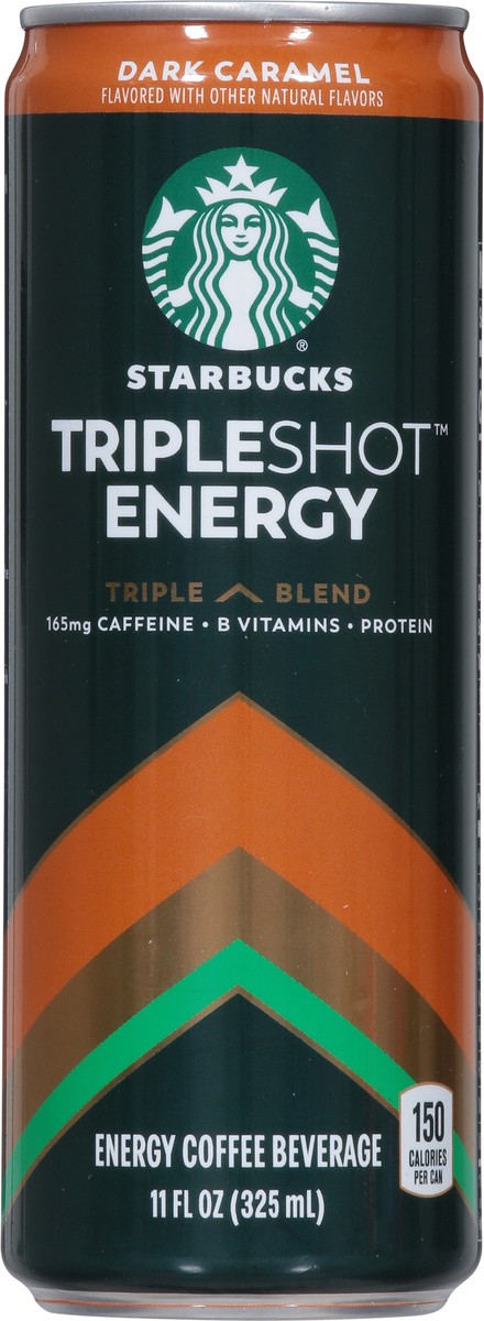 slide 14 of 14, Starbucks Tripleshot Energy Coffee Beverage Dark Caramel- 11 fl oz, 11 fl oz
