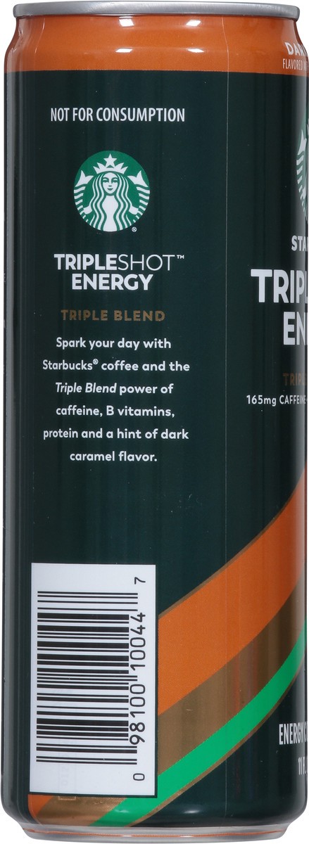 slide 2 of 14, Starbucks Tripleshot Energy Coffee Beverage Dark Caramel- 11 fl oz, 11 fl oz