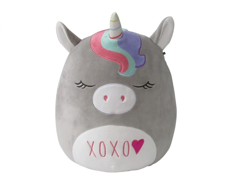 slide 1 of 1, Squishmallows Unicorn Plush - Gray, 12 in