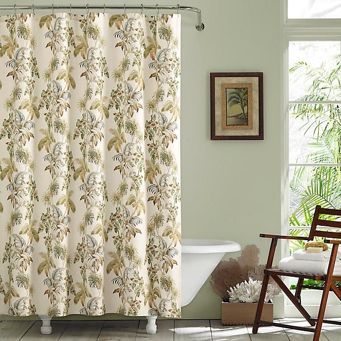 slide 1 of 2, Tommy Bahama Nador Neutral Shower Curtain - Beige, 1 ct