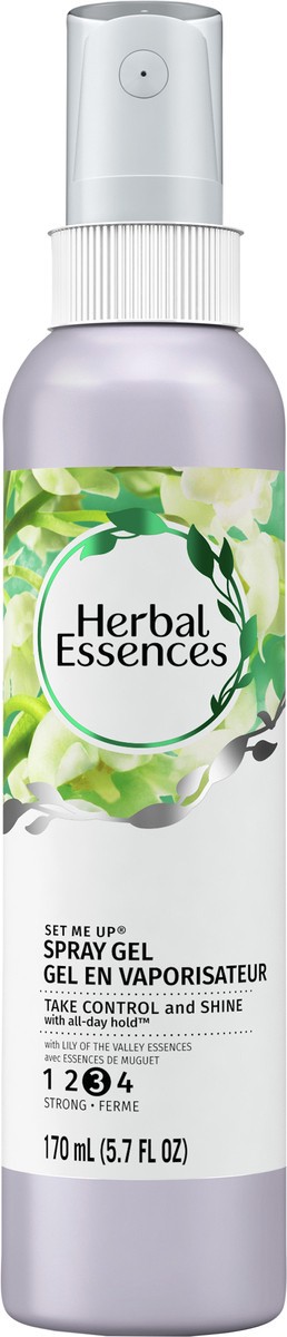 slide 2 of 3, Herbal Essences Set Me Up Spray Gel with Lily of the Valley Essences, 5.7 fl oz, 5.7 fl oz