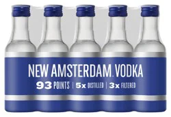 New Amsterdam Vodka 50ml 10pk Carrier