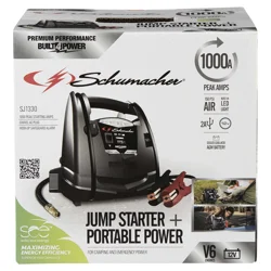 Schumacher 1000A Jump Starter + Portable Power