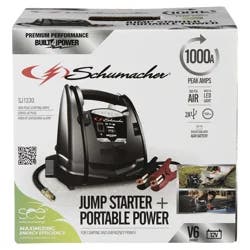 Schumacher 1000A Jump Starter + Portable Power