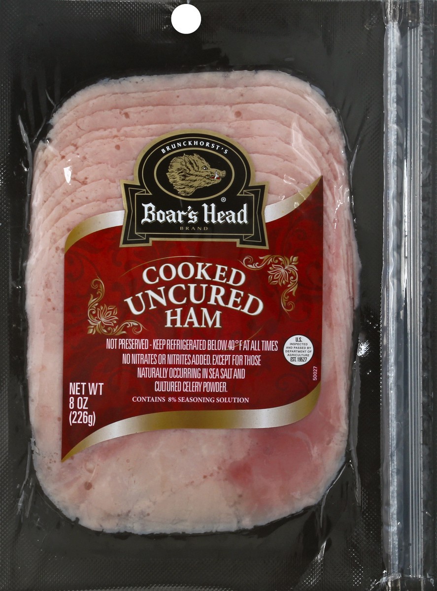 slide 6 of 9, Boar's Head Cooked Ham, 8 oz