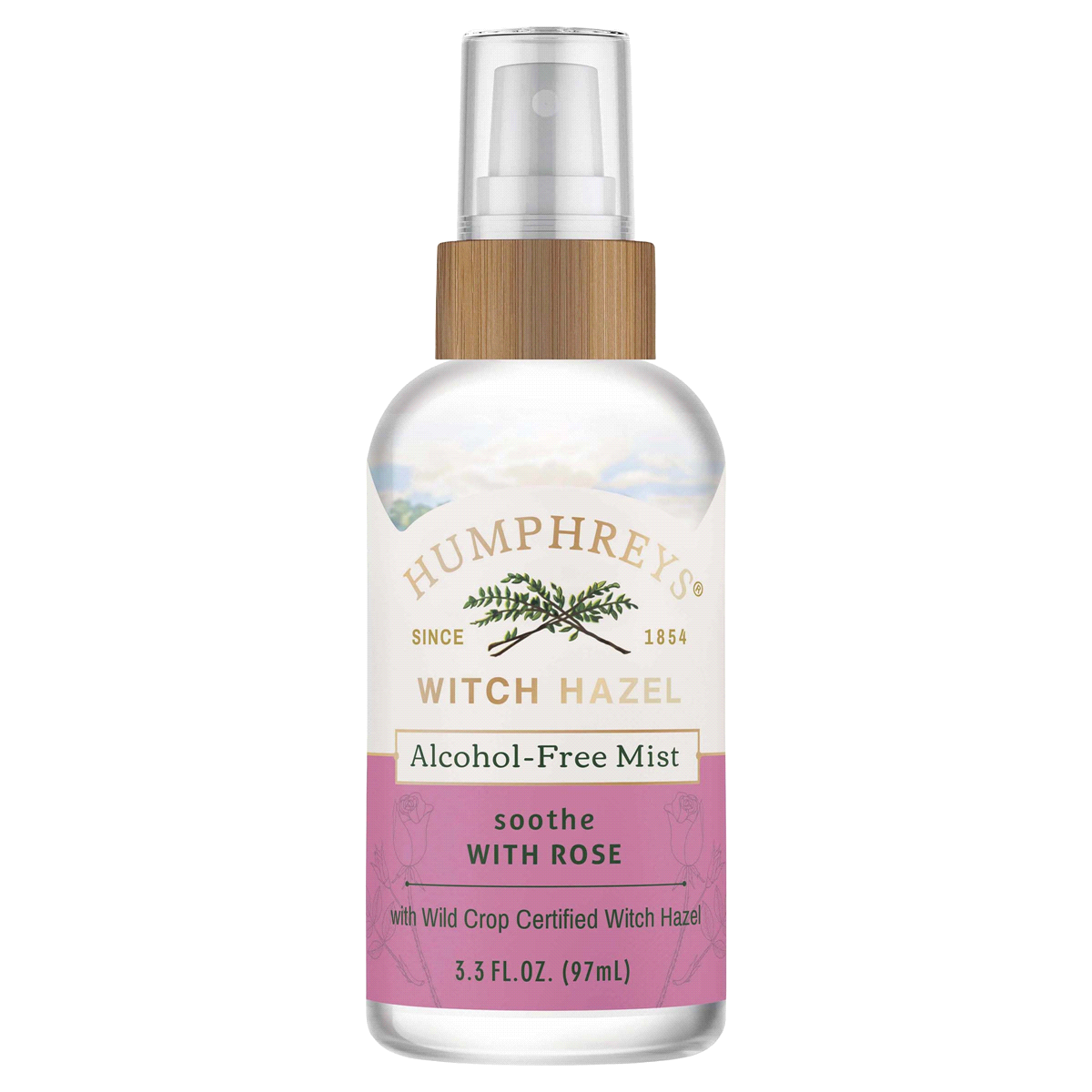 slide 1 of 5, Humphrey's Humphreys Soothe Witch Hazel With Rose Alcohol-Free Mist, 3.3 fl oz