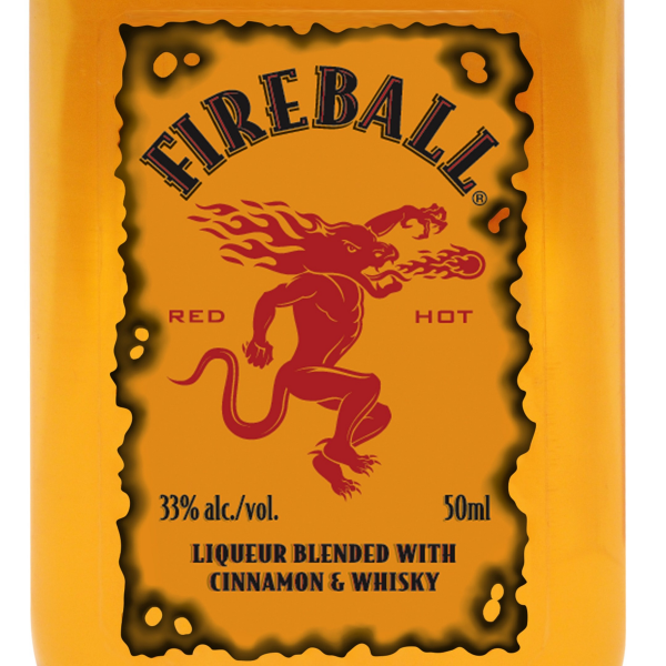 slide 4 of 5, Fireball Cinnamon Whiskey Candy Cane, 10 ct; 50 ml