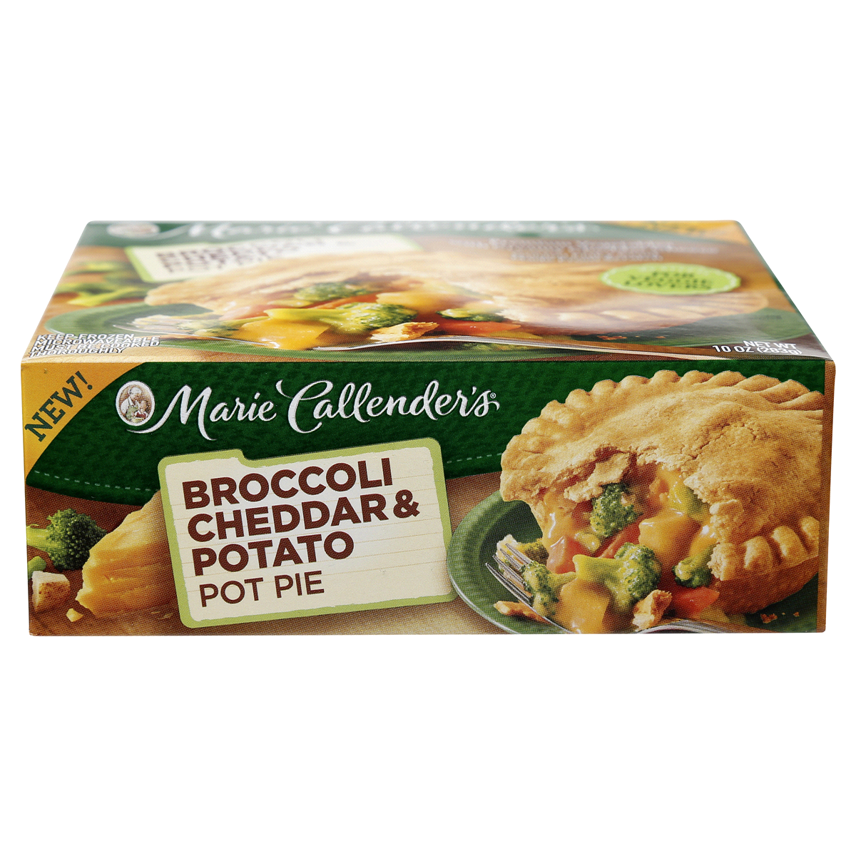 slide 5 of 6, Marie Callender's Broccoli Cheddar & Potato Pot Pie 10 oz, 10 oz