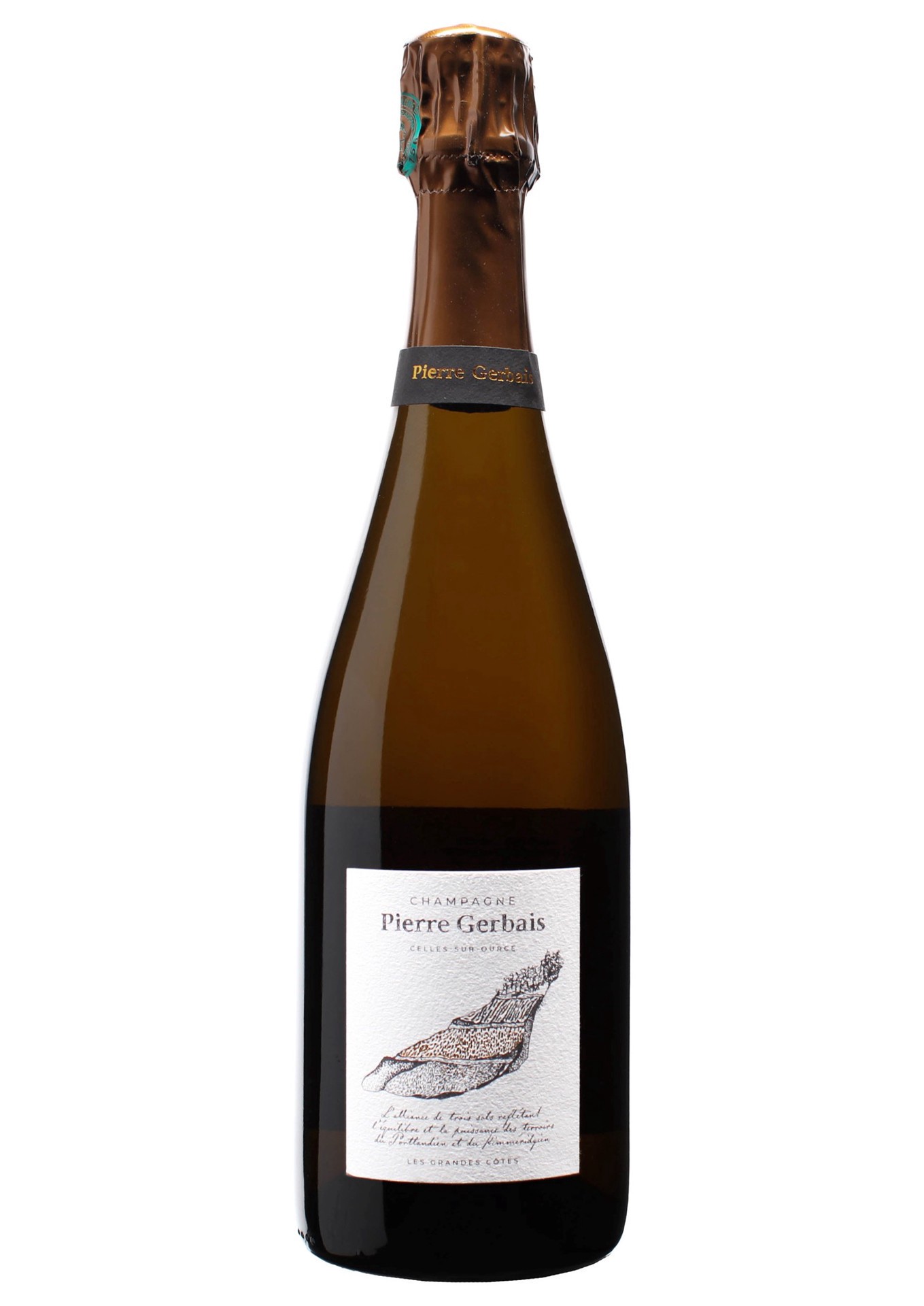 slide 1 of 1, Gerbais Les Grandes Cotes Pinot Noir Champagne, 750 ml