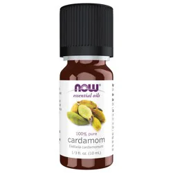 NOW Cardamom Oil - 1/3 fl. oz.