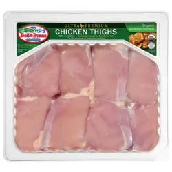 Bell & Evans Organic Free Range Boneless Skinless Chicken Thighs Fresh