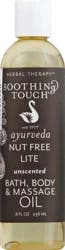 Soothing Touch Bath, Body & Massage Oil 8 oz