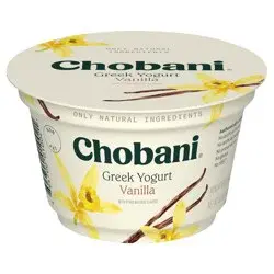 Chobani Vanilla Blended Nonfat Greek Yogurt - 5.3oz