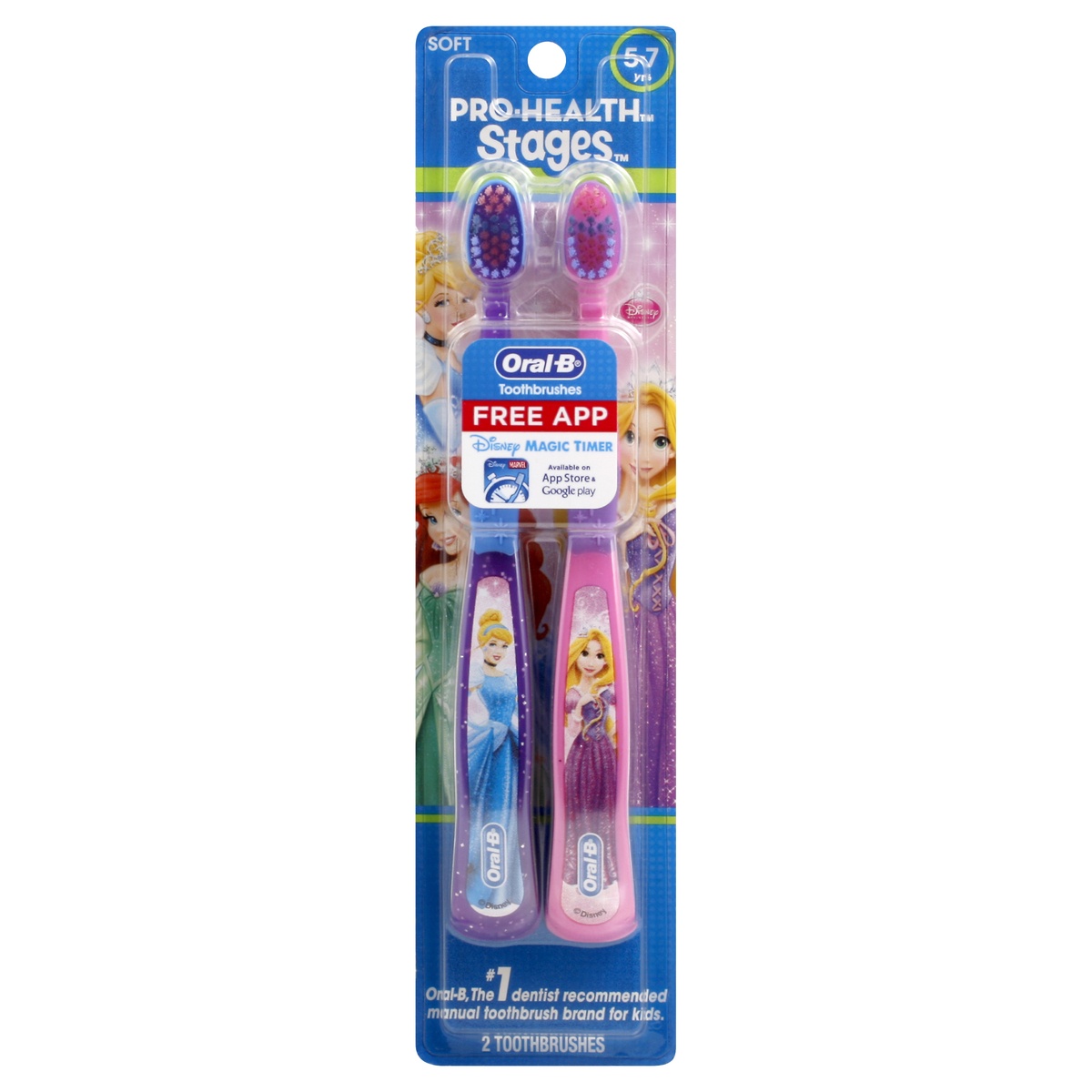 slide 1 of 7, Oral-B Toothbrushes 2 ea, 2 ct