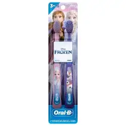 Oral-B Kids' Toothbrush featuring Disney's Frozen II Soft Bristles for Children and Toddlers 3+ - 2ct