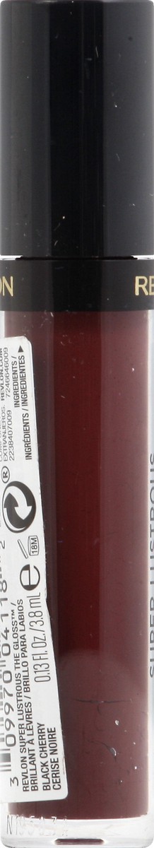 slide 8 of 11, Revlon Black Cherry 265 Super Lustrous Lip Gloss 0.13 oz, 0.13 oz