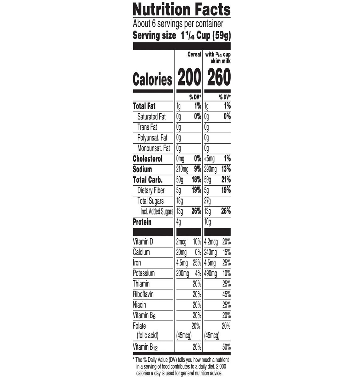 slide 6 of 10, Raisin Bran Breakfast Cereal Original with Cranberries Good Source of Fiber, 13.5 oz