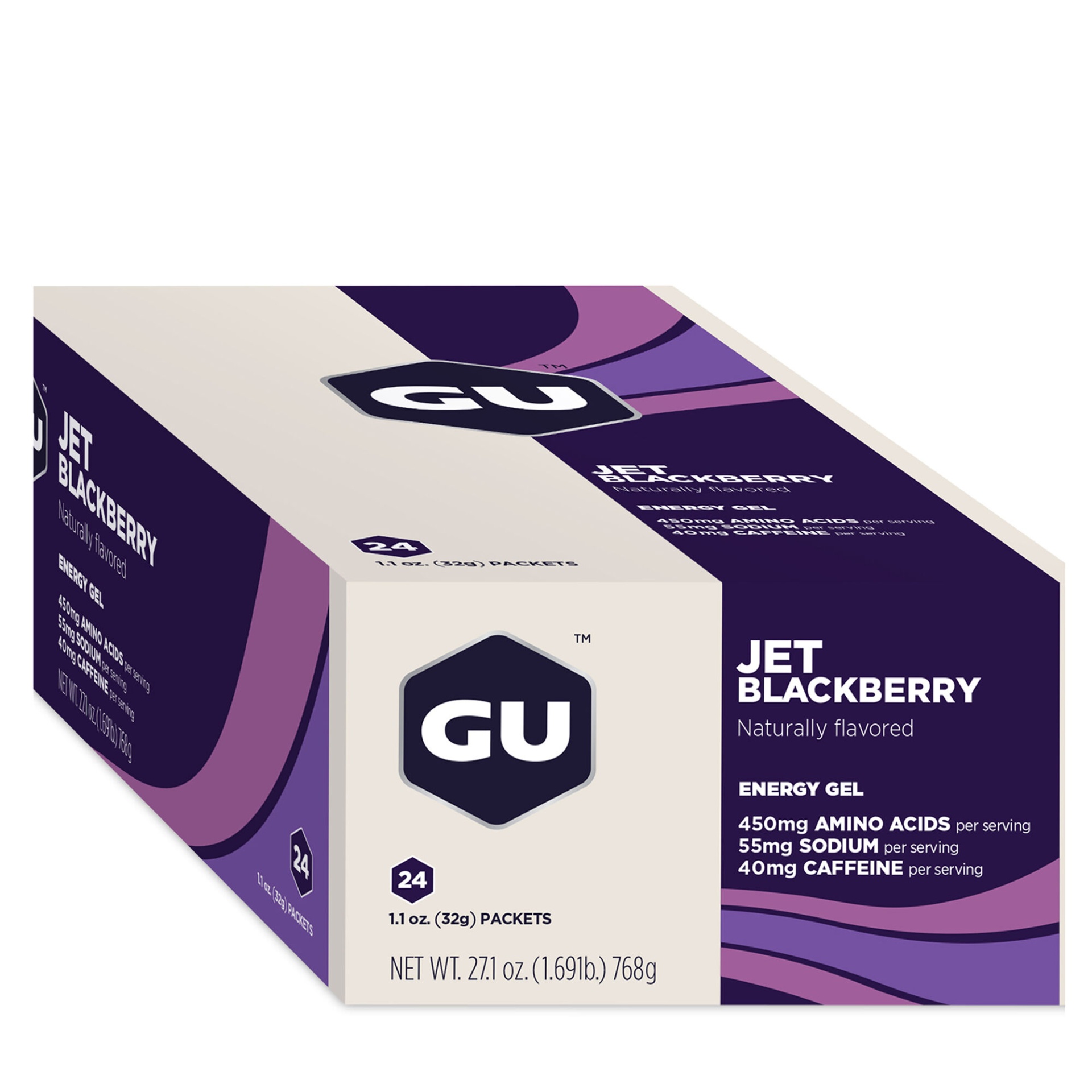 slide 1 of 1, GU Energy Gel - Jet Blackberry, 1 ct