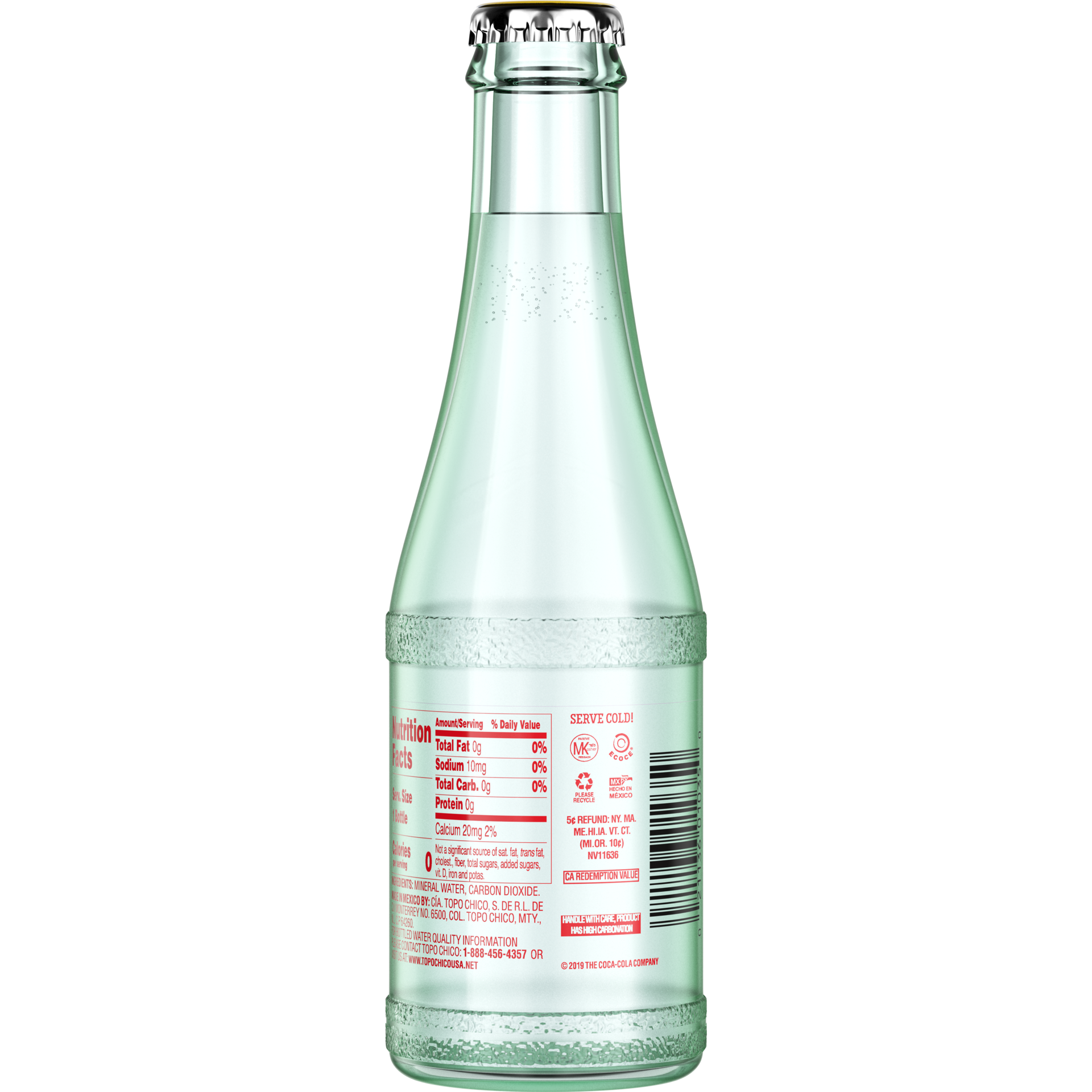 slide 2 of 4, Topo Chico Sparkling Mineral Water Glass Bottle- 6.50 fl oz, 6.50 fl oz