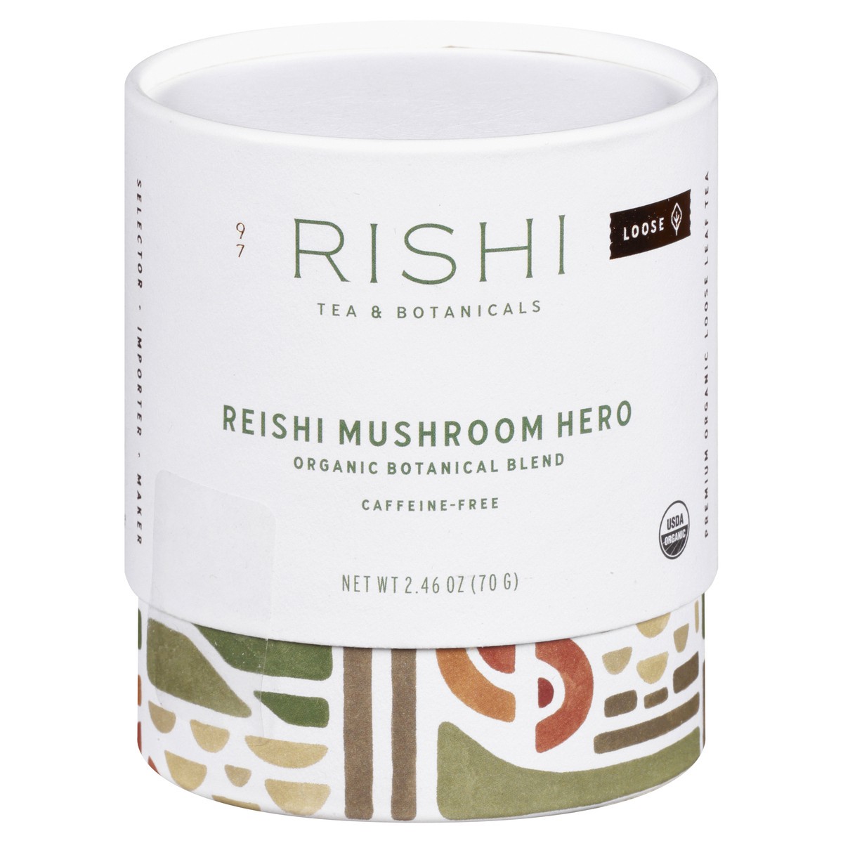 slide 10 of 12, Rishi Caffeine-Free Organic Loose Reishi Mushroom Hero Tea - 2.46 oz, 2.46 oz