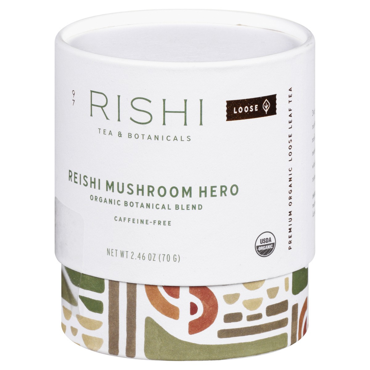 slide 9 of 12, Rishi Caffeine-Free Organic Loose Reishi Mushroom Hero Tea - 2.46 oz, 2.46 oz