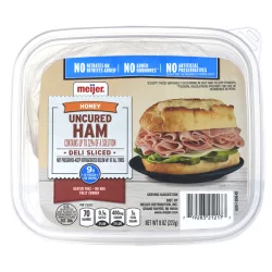 Meijer Honey Deli Sliced Uncured Ham