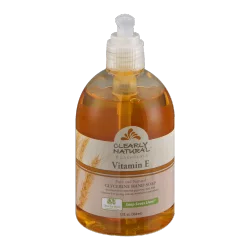 Clearly Natural Hand Soap, Glycerine, Pure and Natural, Vitamin E