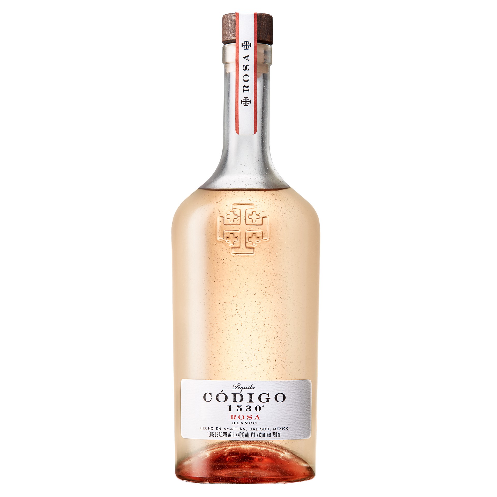 slide 1 of 1, Codigo 1530 Código 1530 Rosa Blanco Tequila, 750 mL Bottle, 40% ABV, 750 ml