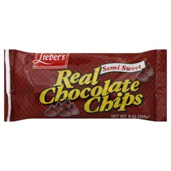 Lieber's Chocolate Chips, Semi Sweet