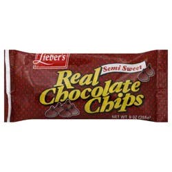Lieber's Chocolate Chips, Semi Sweet