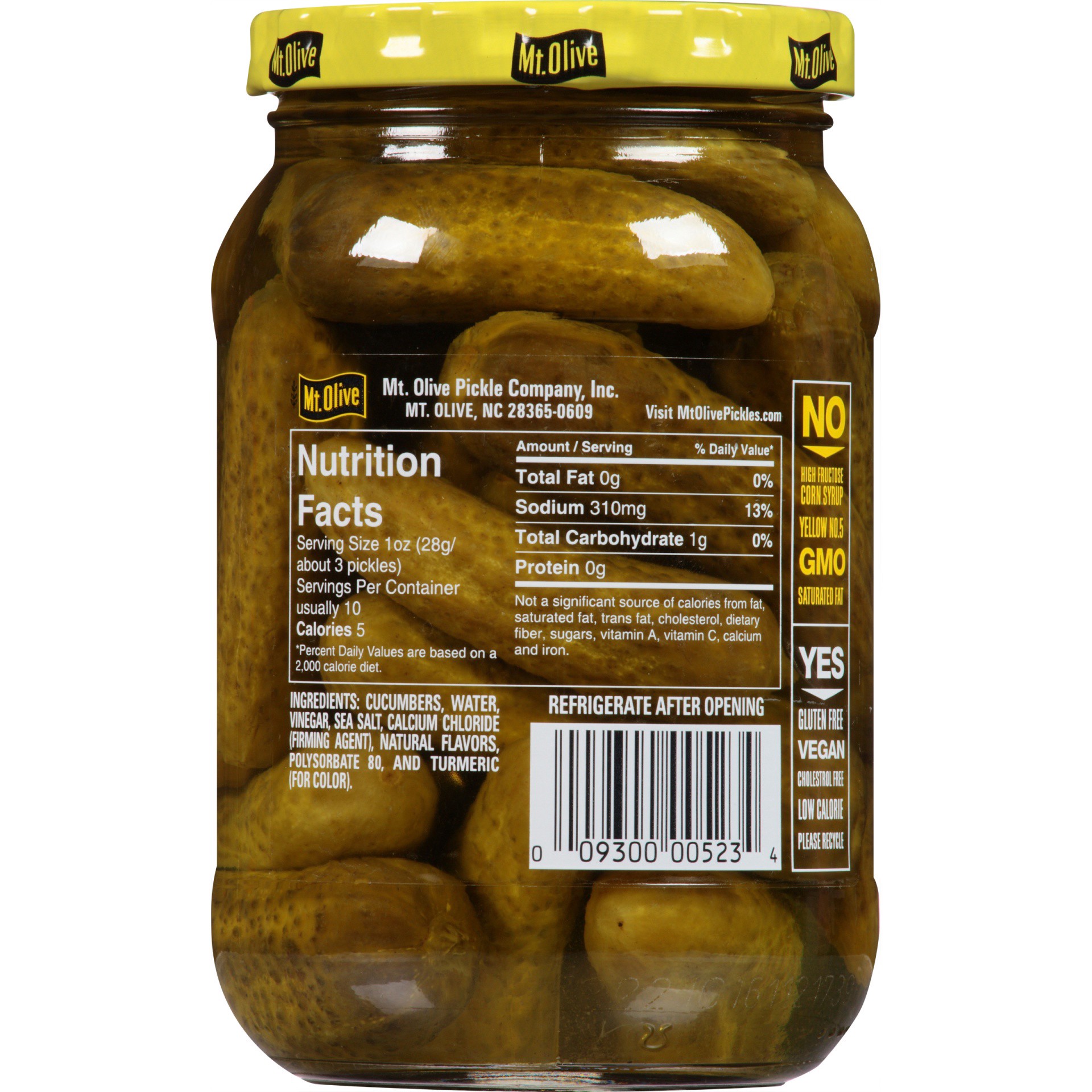 slide 3 of 6, Mt. Olive Simply Pickles Kosher Petite Dills Pickles, 16 fl oz