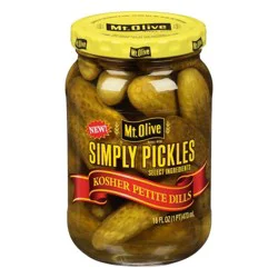Mt. Olive Simply Pickles Kosher Petite Dills Pickles