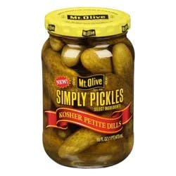 Mt. Olive Simply Pickles Kosher Petite Dills Pickles