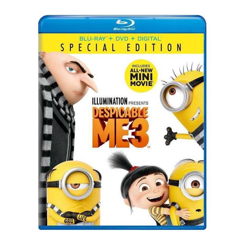 slide 1 of 1, Universal Home Video Despicable Me 3 (Blu-ray + DVD + Digital), 1 ct