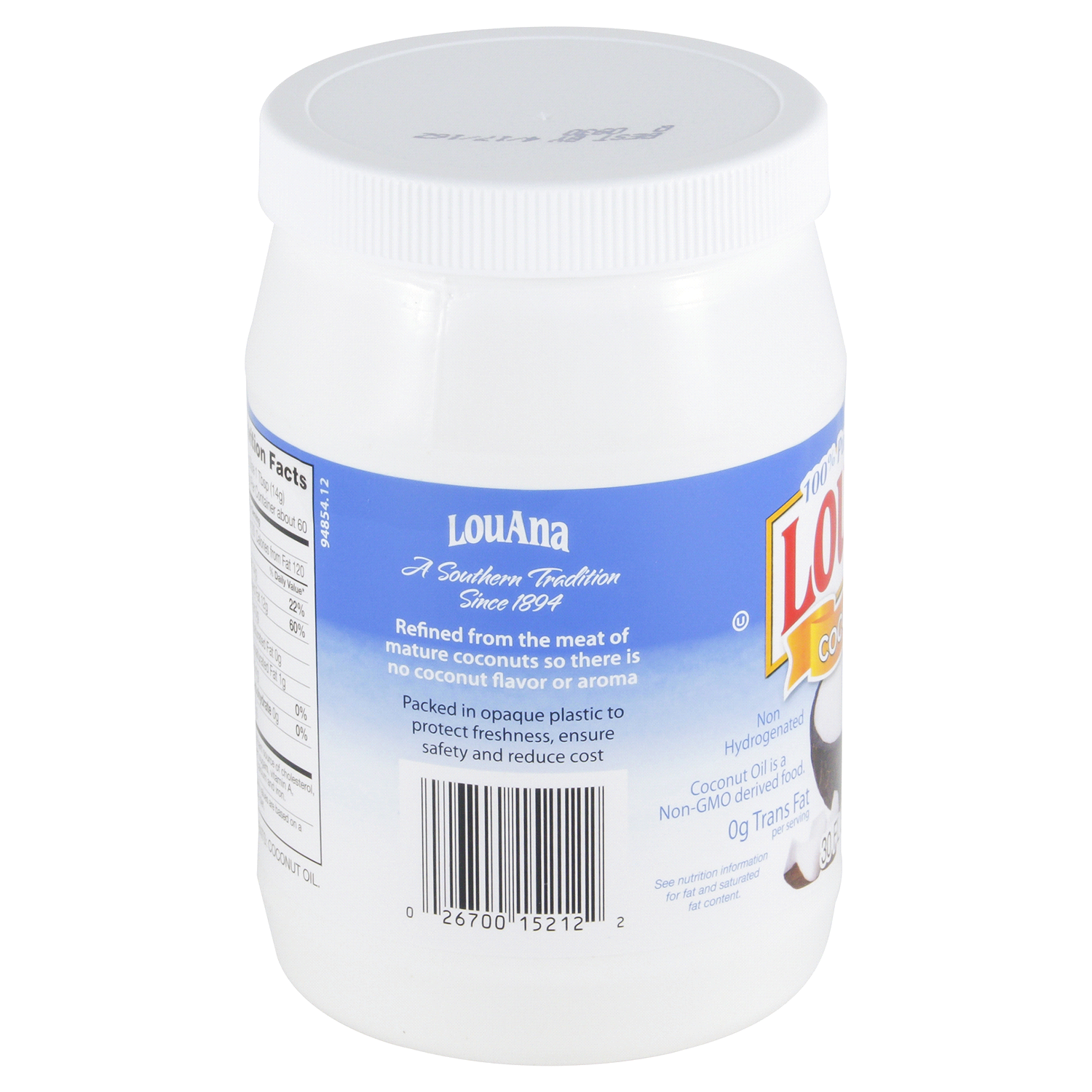 slide 2 of 3, LouAna Pure Coconut Oil - 30 fl oz, 30 fl oz