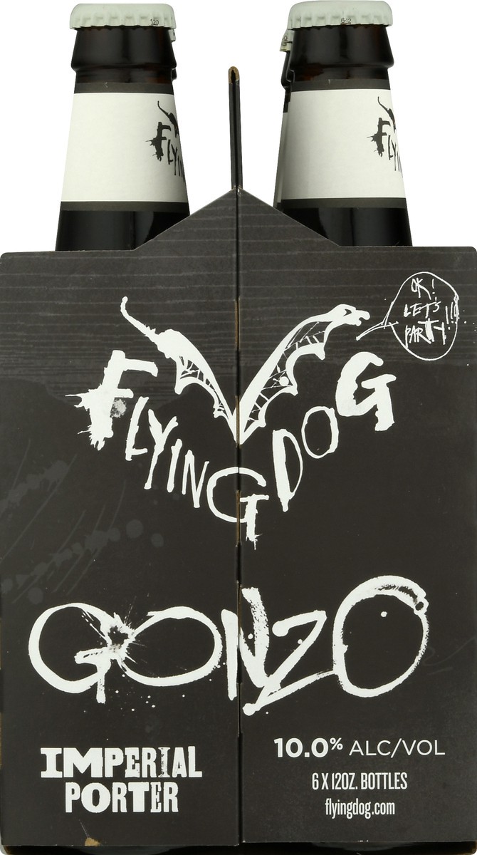 slide 2 of 8, Flying Dog Gonzo Imperial Porter 6pk Bottles, 6 ct