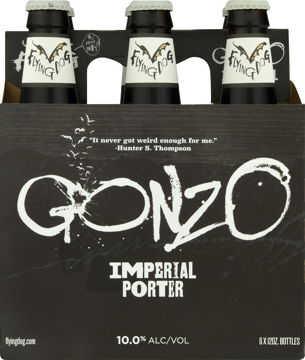 slide 6 of 8, Flying Dog Gonzo Imperial Porter 6pk Bottles, 6 ct