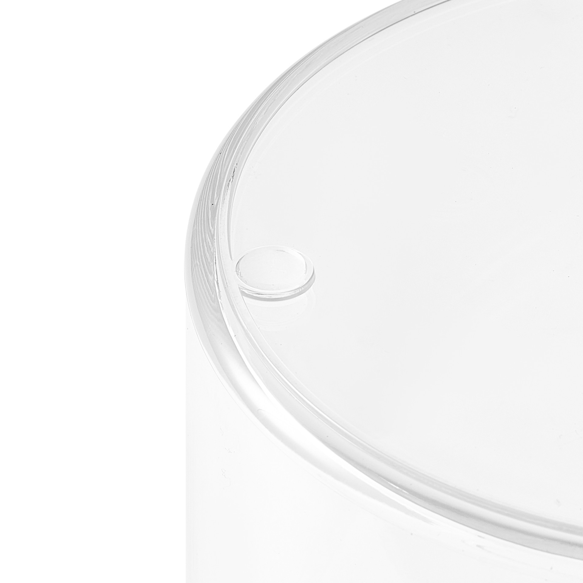 slide 4 of 6, 60oz. Clear Plastic Storage Jar By Simply Tidy, 60 oz