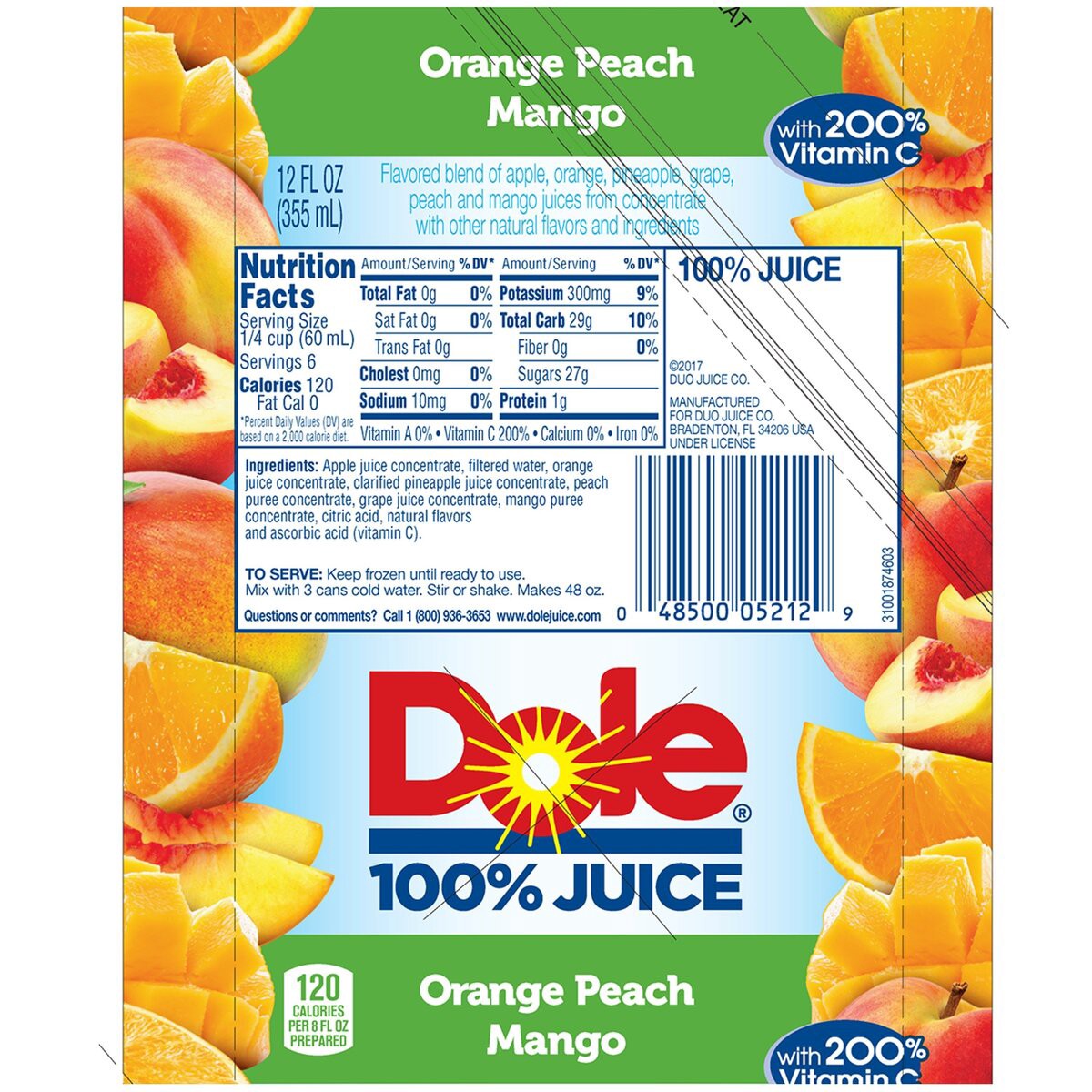 slide 4 of 8, Dole Chilled  Juice, 12 fl oz