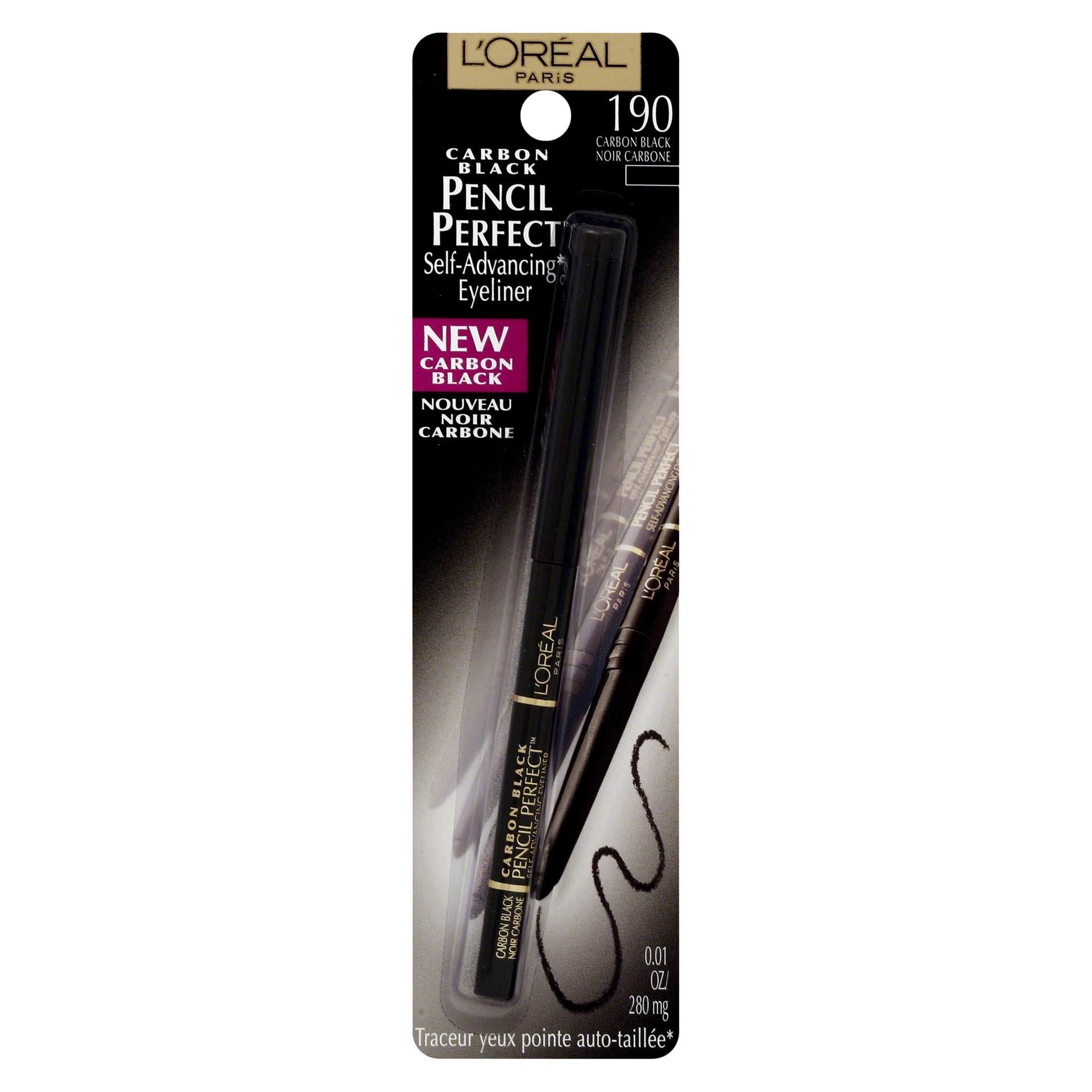 slide 1 of 2, L'Oréal L'Oreal Paris Pencil Perfect Self-Advancing Eyeliner - Carbon Black - 0.01oz, 0.01 oz