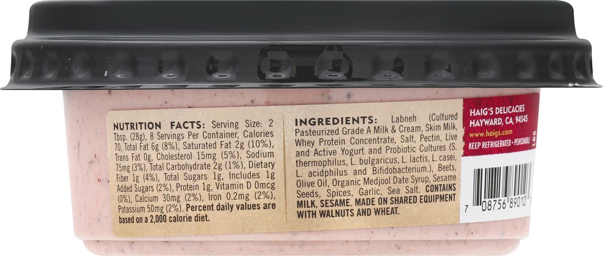 slide 4 of 13, Haig's Mediterranean Beet Dip 8, 8 oz