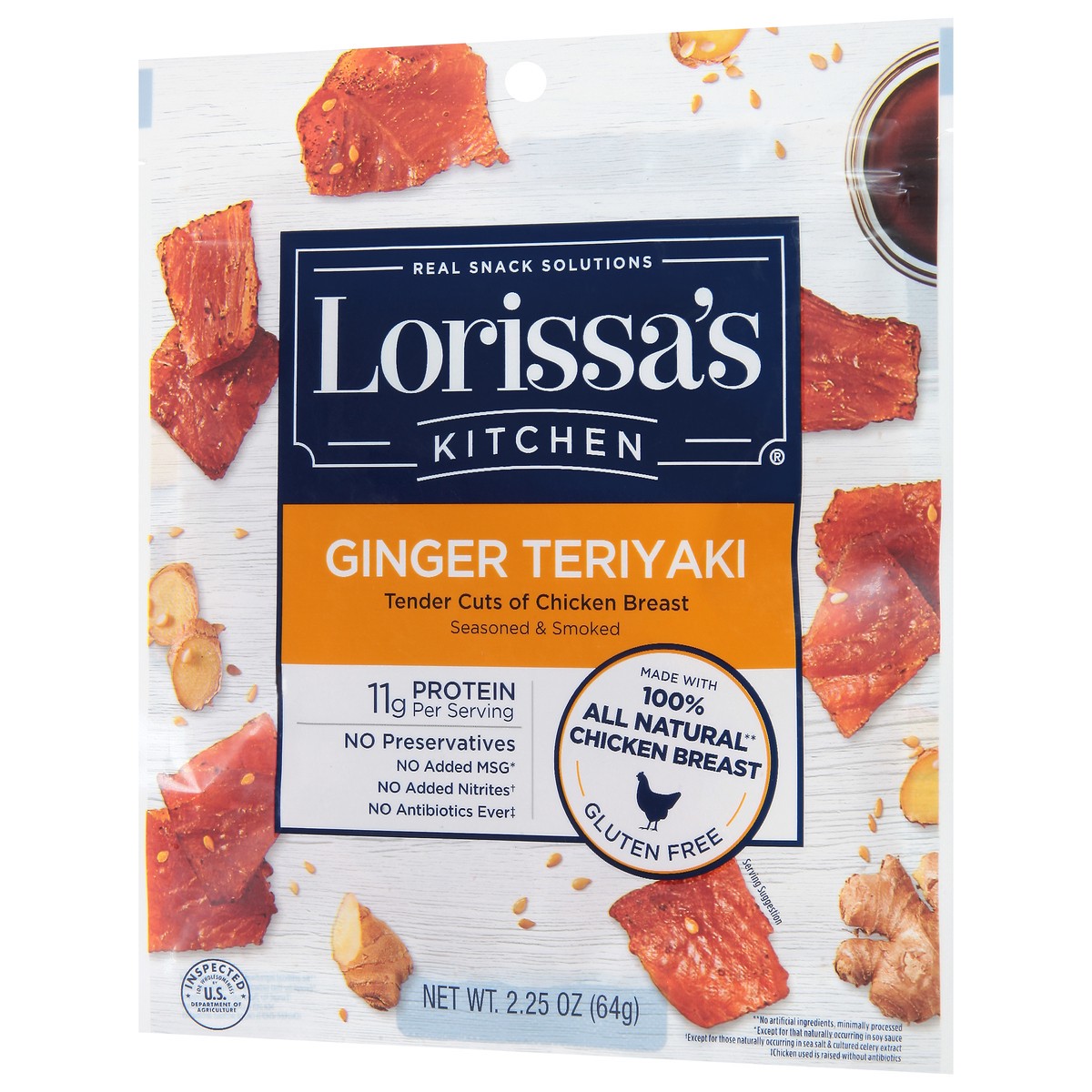 slide 3 of 9, Lorissa's Kitchen Season & Smoked Ginger Teriyaki 2.25 oz, 2.25 oz