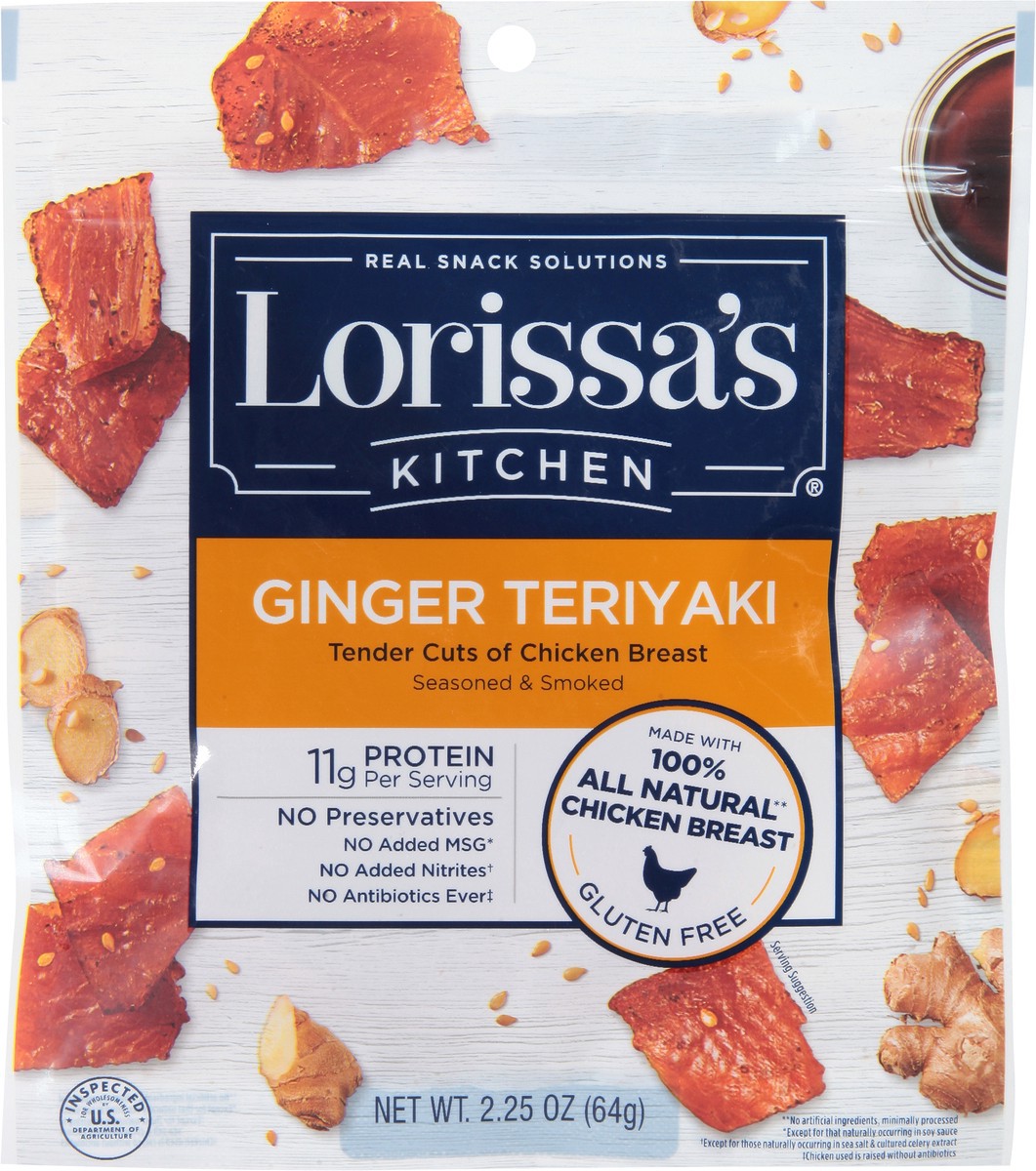 slide 4 of 9, Lorissa's Kitchen Season & Smoked Ginger Teriyaki 2.25 oz, 2.25 oz