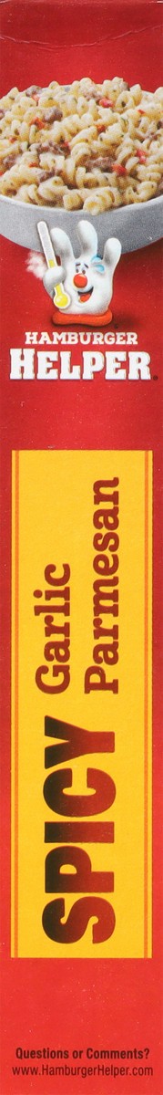 slide 4 of 13, Hamburger Helper Mild Spicy Garlic Parmesan Pasta & Cheese Sauce Mix 6 oz, 6 oz