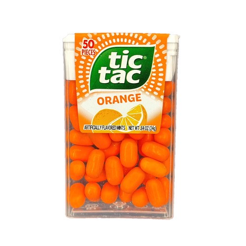 slide 1 of 1, Tic Tac® mints, orange, 0.84 oz