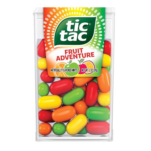 slide 1 of 1, Tic Tac® fruit adventure, 0.84 oz