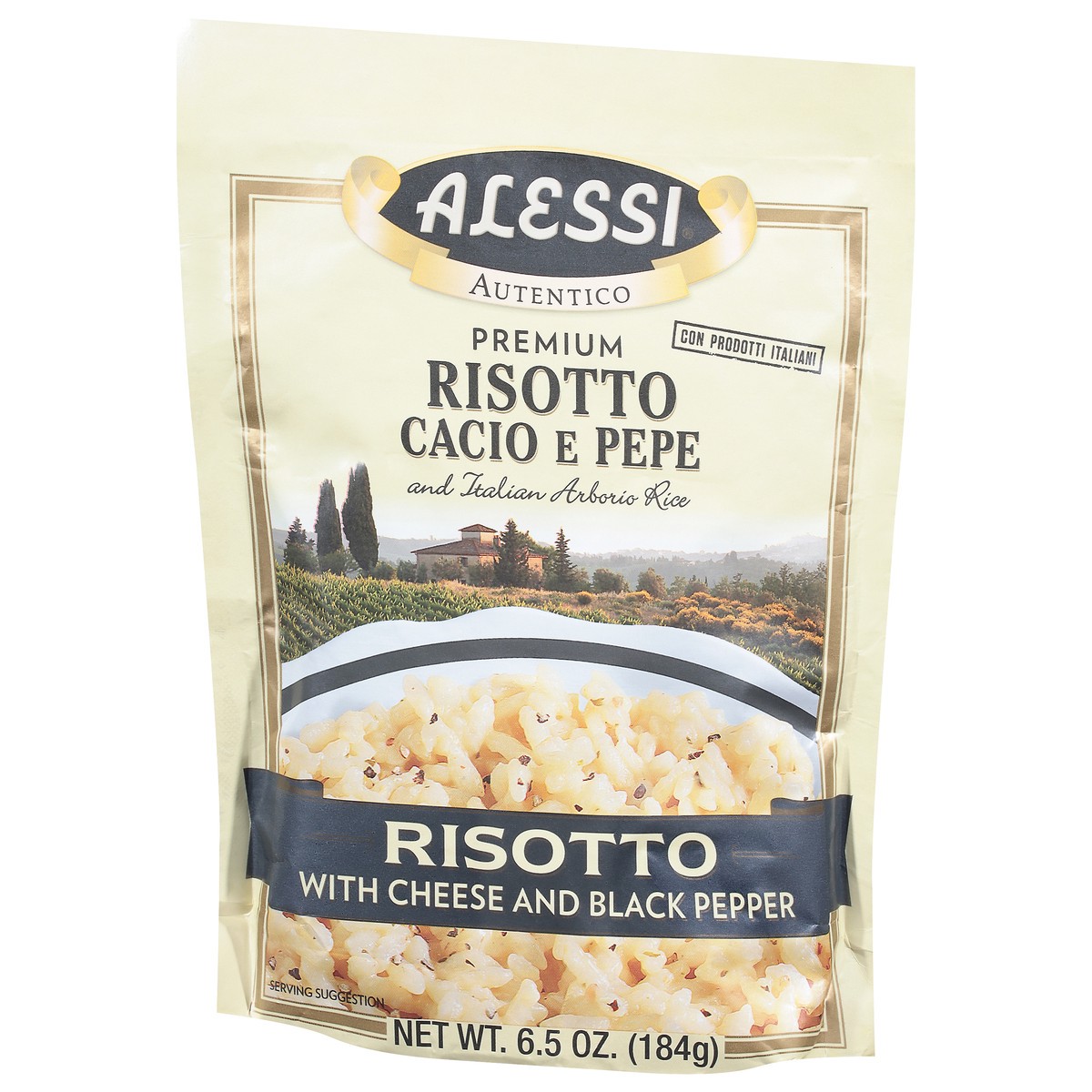 slide 8 of 9, Alessi Cacio E Pepe Risotto, 6.5 oz