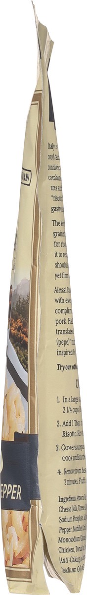 slide 3 of 9, Alessi Cacio E Pepe Risotto, 6.5 oz